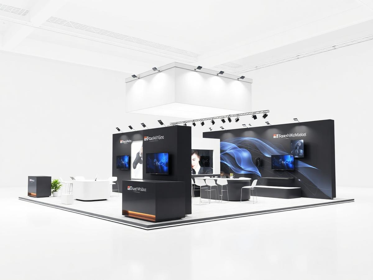 Beacon trade show booth design (placeholder photo)